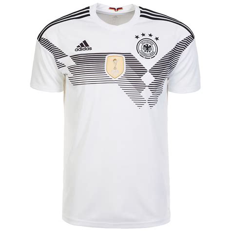 adidas dfb t-shirt emblem wm 2018 für herren artikelnummer 2000002318|ADIDAS Herren Fußballtrikot DFB Home Trikot WM 2018.